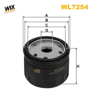 Wix Filters Oliefilter WL7254