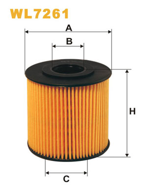 Wix Filters Oliefilter WL7261