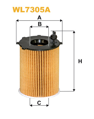 Wix Filters Oliefilter WL7305A