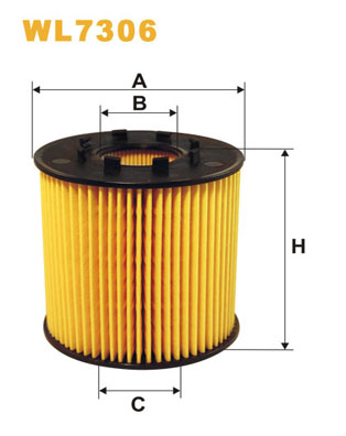 Wix Filters Oliefilter WL7306