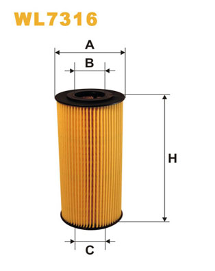 Wix Filters Oliefilter WL7316