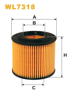Wix Filters Oliefilter WL7318