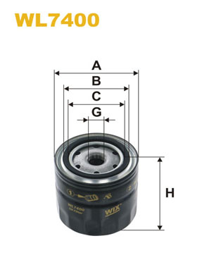 Wix Filters Oliefilter WL7400