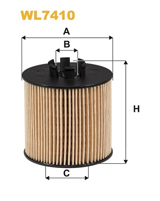 Wix Filters Oliefilter WL7410