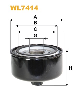 Wix Filters Oliefilter WL7414