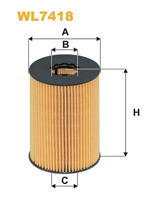 Wix Filters Oliefilter WL7418