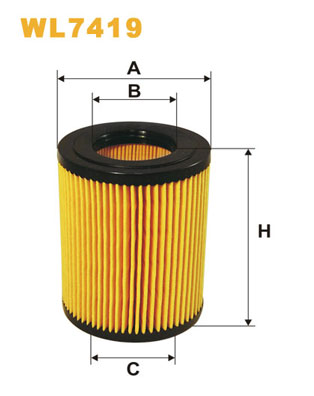 Wix Filters Oliefilter WL7419