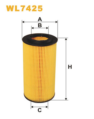 Wix Filters Oliefilter WL7425