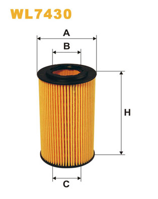 Wix Filters Oliefilter WL7430