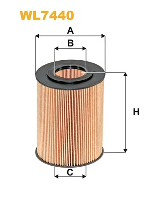 Wix Filters Oliefilter WL7440