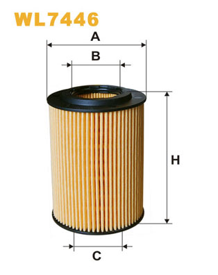 Wix Filters Oliefilter WL7446