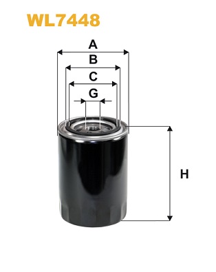 Wix Filters Oliefilter WL7448