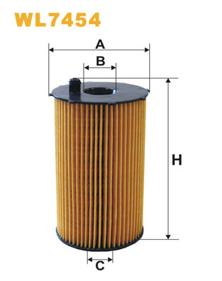 Wix Filters Oliefilter WL7454
