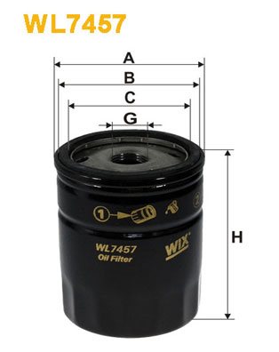 Wix Filters Oliefilter WL7457