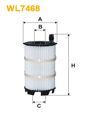 Wix Filters Oliefilter WL7468