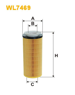 Wix Filters Oliefilter WL7469