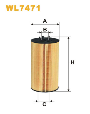 Wix Filters Oliefilter WL7471