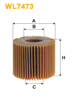 Wix Filters Oliefilter WL7473