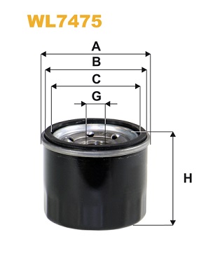 Wix Filters Oliefilter WL7475