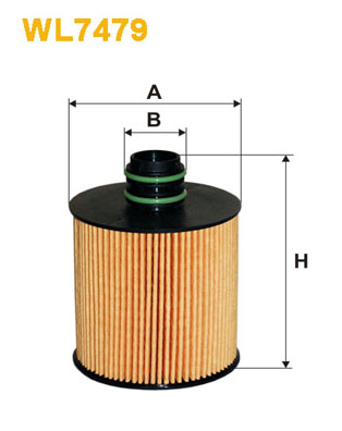 Wix Filters Oliefilter WL7479