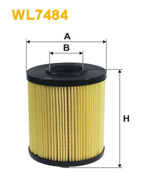 Wix Filters Oliefilter WL7484