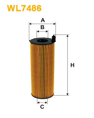 Wix Filters Oliefilter WL7486