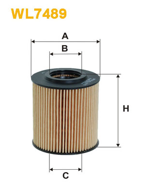 Wix Filters Oliefilter WL7489