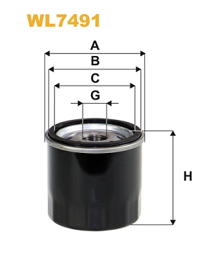 Wix Filters Oliefilter WL7491