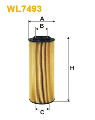 Wix Filters Oliefilter WL7493