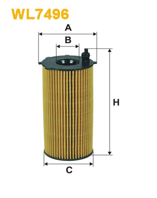 Wix Filters Oliefilter WL7496