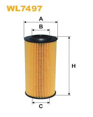 Wix Filters Oliefilter WL7497