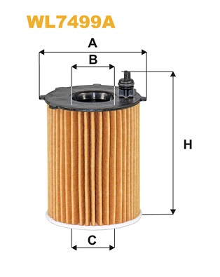 Wix Filters Oliefilter WL7499A