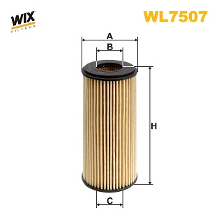 Wix Filters Oliefilter WL7507