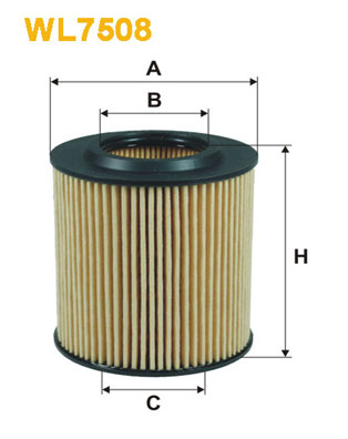 Wix Filters Oliefilter WL7508