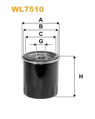 Wix Filters Oliefilter WL7510