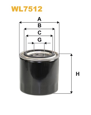 Wix Filters Oliefilter WL7512