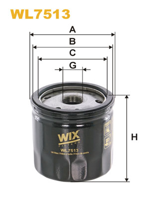 Wix Filters Oliefilter WL7513