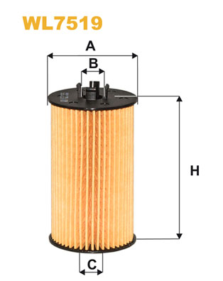 Wix Filters Oliefilter WL7519