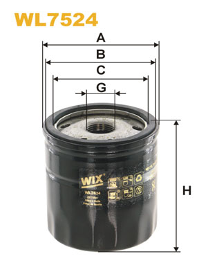 Wix Filters Oliefilter WL7524