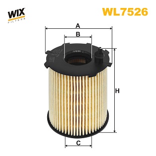 Wix Filters Oliefilter WL7526