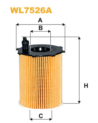 Wix Filters Oliefilter WL7526A