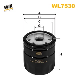 Wix Filters Oliefilter WL7530