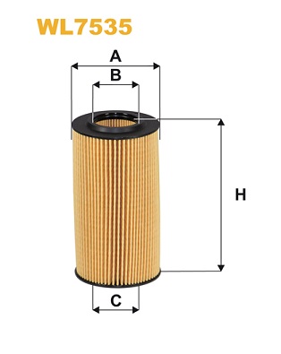 Wix Filters Oliefilter WL7535