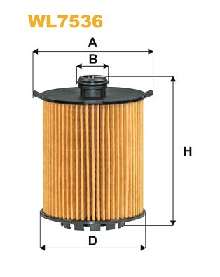 Wix Filters Oliefilter WL7536