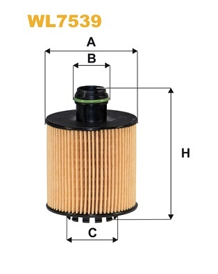 Wix Filters Oliefilter WL7539