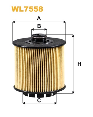 Wix Filters Oliefilter WL7558