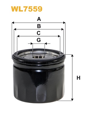 Wix Filters Oliefilter WL7559