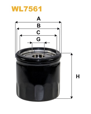 Wix Filters Oliefilter WL7561