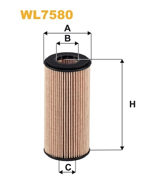 Wix Filters Oliefilter WL7580