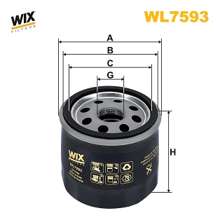 Wix Filters Oliefilter WL7593